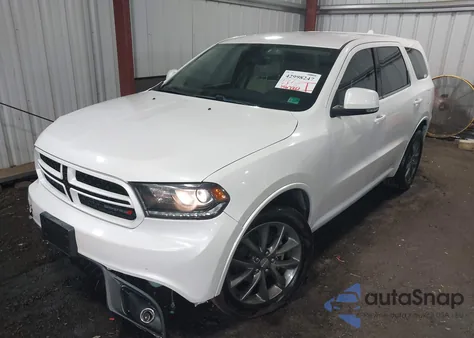 2017 Dodge Durango Gt Awd z USA, uszkodzony, nr VIN 1C4RDJDGXHC823859